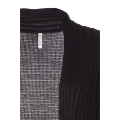 Freequent Pitkä Neuletakki, Claudisse L Musta -Kekäle 139 112875 99 3