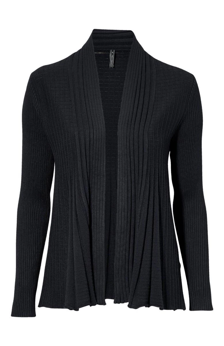 Freequent Lyhyt Neuletakki, Claudisse S Musta 8 Freequent Lyhyt Neuletakki, Claudisse S Musta - Image 6