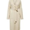 Selected Femme Naisten Neuletakki SLFWHITNEY CASHMERE LS ROBE CARDIGAN Luonnonvalkoinen -Kekäle 325 16083874 02 1