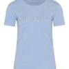 Claire, Naisten T-Paita, Allison Logo T-Paita Vaaleansininen -Kekäle 36776 claire basis t shirt m logo 1