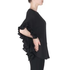 Joseph Ribkoff Frillapusero. Musta -Kekäle 627 183299 99 3