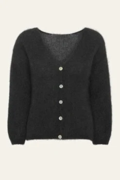 American Dreams Naisten Neuletakki Cornelia Ls Cardigan Musta