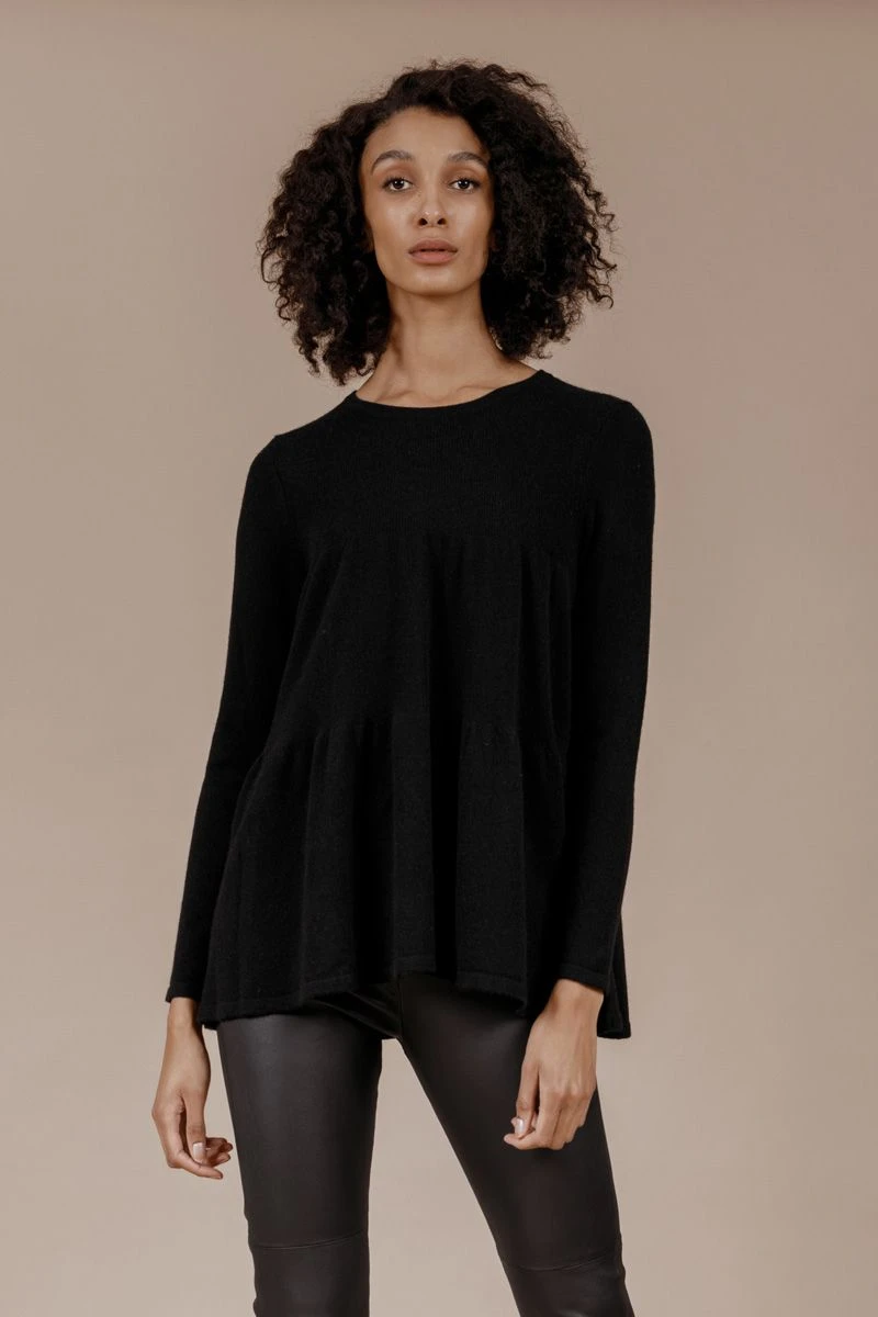 Andiata Naisten Neulepaita, Redal Knit Musta 3 Andiata Naisten Neulepaita, Redal Knit Musta