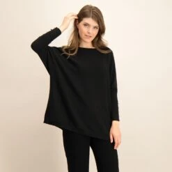 Balmuir Naisten Neuletunika, Vicenza Tunic Musta