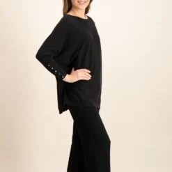 Balmuir Naisten Neuletunika, Vicenza Tunic Musta -Kekäle balmuir naisten neuletunika vicenza tunic musta 3