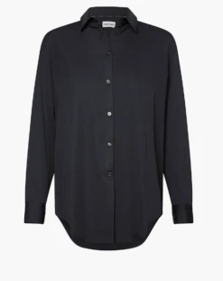 Calvin Klein Naisten Pusero, Recycled CDC Relaxed Shirt Musta