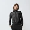 Canada Goose Naisten Untuvatakki HYBRIDGE KNIT JACKET Musta -Kekäle canada goose naisten untuvatakki hybridge knit jacket musta 1