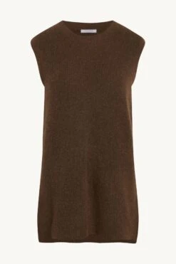 Claire Naisten Neuleliivi EMMELINE Tummanruskea 10 Claire Naisten Neuleliivi EMMELINE Tummanruskea -Kekäle claire naisten neuleliivi emmeline tummanruskea 3