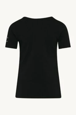 Claire, Naisten T-Paita, Allison Logo T-Paita Musta