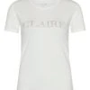 Claire, Naisten T-Paita, Allison Logo T-Paita Valkoinen -Kekäle claire naisten t paita allison logo t paita valkoinen 1