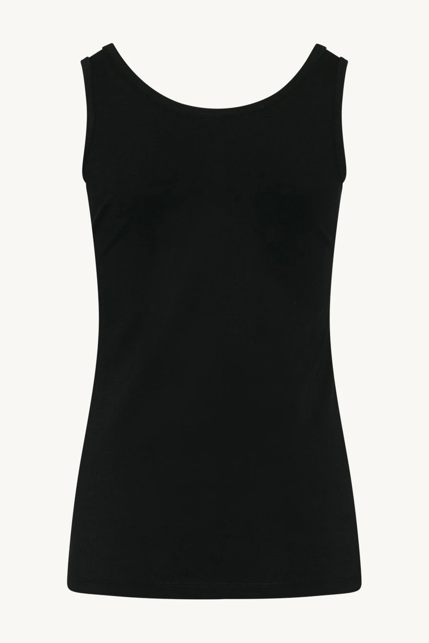 Claire Naisten Toppi CLAIRE TANK TOP Musta 4 Claire Naisten Toppi CLAIRE TANK TOP Musta - Image 2