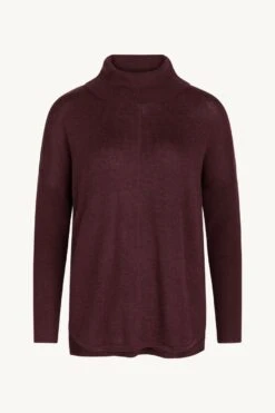 Claire Naisten Villapaita PUK PULLOVER Viininpunainen