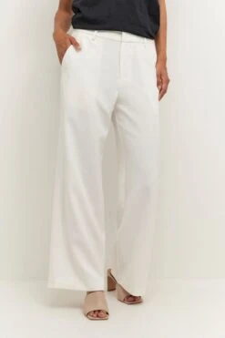 Culture Housut, AD-CENETTE PANT Valkoinen