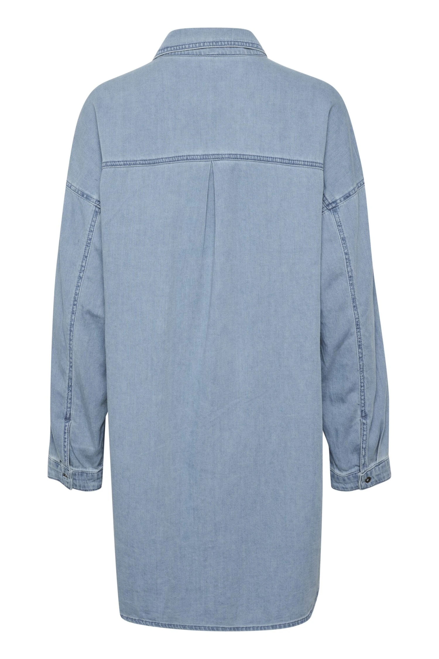 Culture Naisten Paitamekko PAOLA SHIRT DRESS Vaaleansininen 6 Culture Naisten Paitamekko PAOLA SHIRT DRESS Vaaleansininen - Image 4