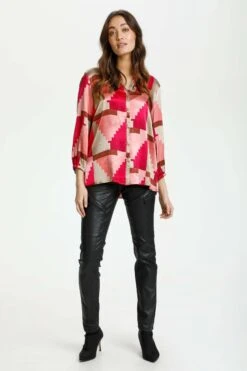 Culture Naisten Pusero, Bellis Pusero Pinkki Kuosi