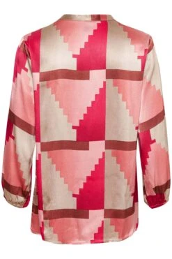 Culture Naisten Pusero, Bellis Pusero Pinkki Kuosi -Kekäle culture naisten pusero bellis pusero pinkki kuosi 4