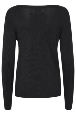 Culture Neuletakki, CUANNEMARIE KNIT CARDIGAN Musta -Kekäle culture neuletakki cuannemarie knit cardigan musta 5