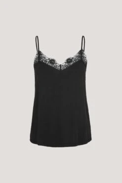 Samsøe & Samsøe Toppi, Slip Top 6202 Musta