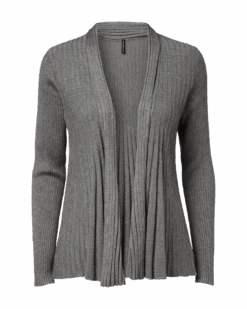 Freequent Lyhyt Neuletakki, Claudisse S Tummanharmaa