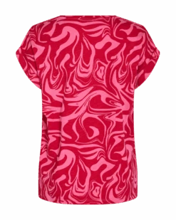 Freequent Paita, FQVIVA TEE Vaaleanpunainen Kuosi -Kekäle freequent paita fqviva tee vaaleanpunainen kuosi 2