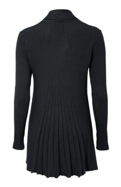 Freequent Pitkä Neuletakki, Claudisse L Musta -Kekäle freequent pitka neuletakki claudisse l musta 2