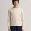 Gant College, TONAL ARCHIVE SHIELD SWEAT Vaalea Beige