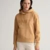 Gant Naisten Huppari, GANT TONAL HOODIE Vaalea Beige -Kekäle gant huppari gant tonal hoodie vaalea beige 1