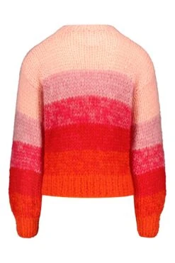 Halo Naisten Neule KAJO HANDKNITTED SWEATER Raidallinen Vaaleanpunainen -Kekäle halo naisten neule kajo handknitted sweater raidallinen vaaleanpunainen 4