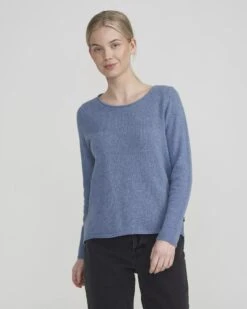 Holebrook Naisten Neule, Elaine Crew Vaaleansininen