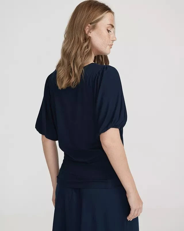 Holebrook Naisten T-paita ALICE TEE Tummansininen 4 Holebrook Naisten T-paita ALICE TEE Tummansininen - Image 2