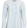 Isay Naisten Paita BELLIS FLOUNCE SHIRT Vaaleansininen