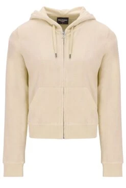 Juicy Couture Naisten Huppari TERRY TOWELING ROBERTSON HOODIE Vaalea Beige
