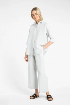 Kuusama Paita, LAYLA SHIRT Vaaleanharmaa