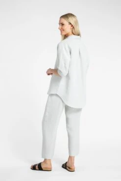 Kuusama Paita, LAYLA SHIRT Vaaleanharmaa 7 Kuusama Paita, LAYLA SHIRT Vaaleanharmaa -Kekäle kuusama paita layla shirt vaaleanharmaa 3