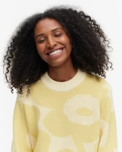 Marimekko Villaneulepusero, UNIKKO Keltainen Kuosi 9 Marimekko Villaneulepusero, UNIKKO Keltainen Kuosi -Kekäle marimekko villaneulepusero unikko keltainen kuosi 4