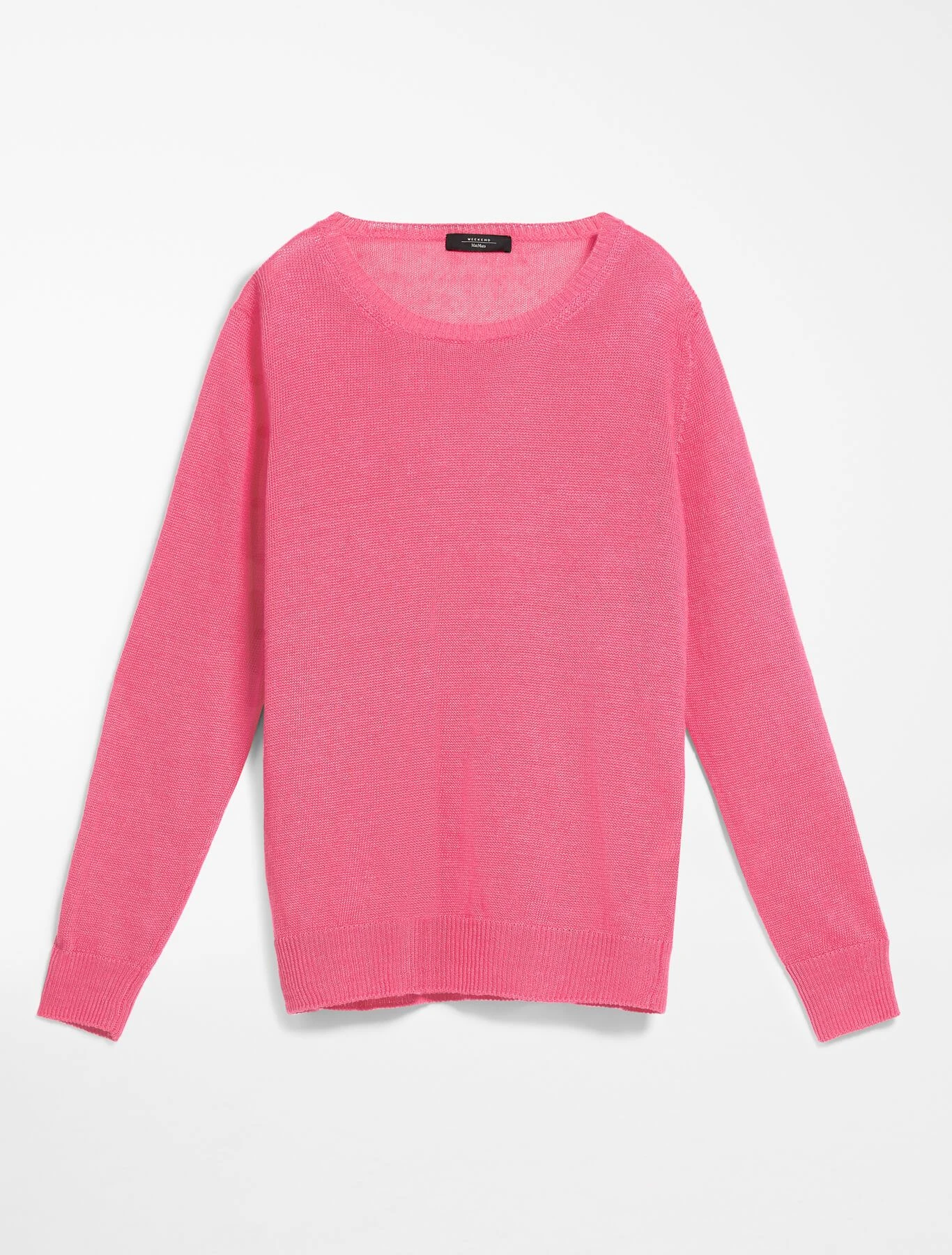 Max Mara Weekend Naisten Pellavaneule, Canarie Pinkki 5 Max Mara Weekend Naisten Pellavaneule, Canarie Pinkki - Image 3