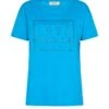 Mos Mosh, Naisten T-Paita, CIARA SS GLAM TEE Sininen -Kekäle mos mosh naisten t paita ciara ss glam tee sininen 1