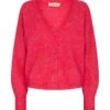 Mos Mosh Neuletakki, THORA V-NECK KNIT CARDIGAN Pinkki -Kekäle mos mosh neuletakki thora v neck knit cardigan pinkki 1