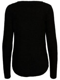 Only Naisten Neule, Geena Xo L/S Pullover Musta -Kekäle only naisten neule geena xo l s pullover musta 4