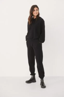 Part Two Naisten Neule KATHLIN PULLOVER Musta -Kekäle part two naisten neule kathlin pullover musta 3