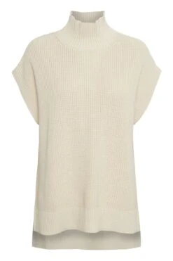 Part Two Naisten NeuleKEEKEE PULLOVER 100% ORGANIC COTTON Luonnonvalkoinen