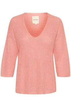 Part Two Naisten Neulepusero NETRONA PULLOVER Koralli