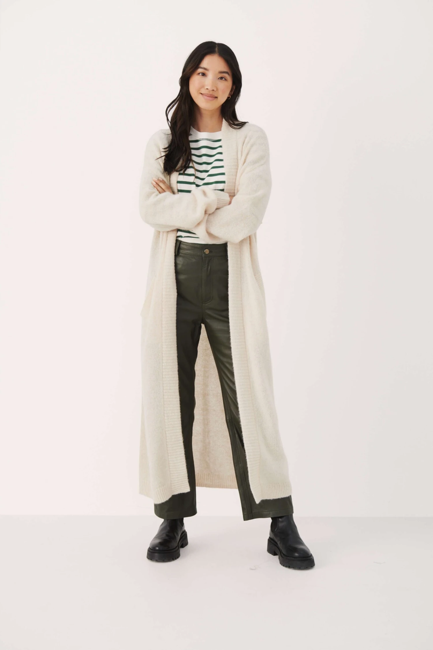 Part Two Naisten Neuletakki RALINDA CARDIGAN Luonnonvalkoinen 3 Part Two Naisten Neuletakki RALINDA CARDIGAN Luonnonvalkoinen