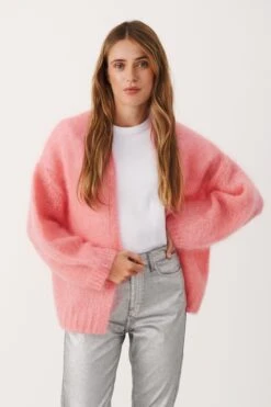 Part Two Naisten Neuletakki RASTINA CARDIGAN Vaaleanpunainen