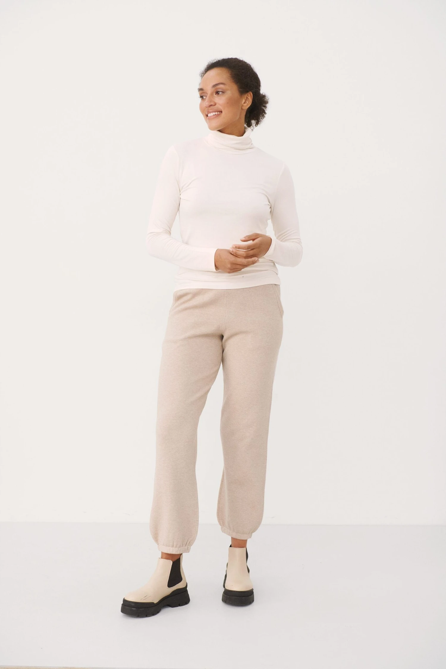 Part Two Naisten Pitkähihainen T-Paita, EFINAS POOLO Luonnonvalkoinen 4 Part Two Naisten Pitkähihainen T-Paita, EFINAS POOLO Luonnonvalkoinen - Image 2