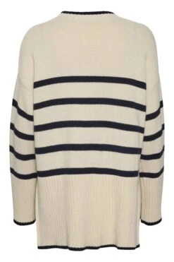 Part Two Naisten Raidallinen Neule, NOELLINE PULLOVER Raidallinen Sininen -Kekäle part two naisten raidallinen neule noelline pullover raidallinen sininen 4