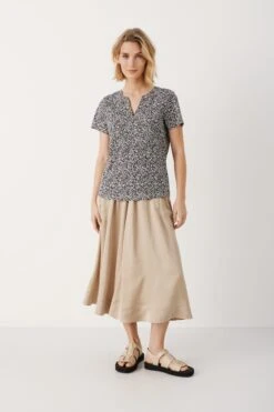 Part Two Naisten T-paita GESINA T-SHIRT Mustavalkoinen 7 Part Two Naisten T-paita GESINA T-SHIRT Mustavalkoinen -Kekäle part two naisten t paita gesina t shirt mustavalkoinen 2