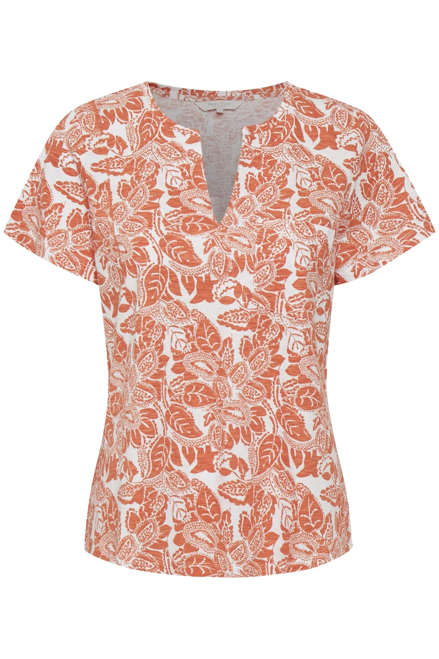 Part Two Naisten T-paita GESINA T-SHIRT Oranssi Kuosi 3 Part Two Naisten T-paita GESINA T-SHIRT Oranssi Kuosi