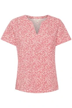 Part Two Naisten T-paita GESINA T-SHIRT Punainen Kuosi 6 Part Two Naisten T-paita GESINA T-SHIRT Punainen Kuosi -Kekäle part two naisten t paita gesina t shirt punainen kuosi 2