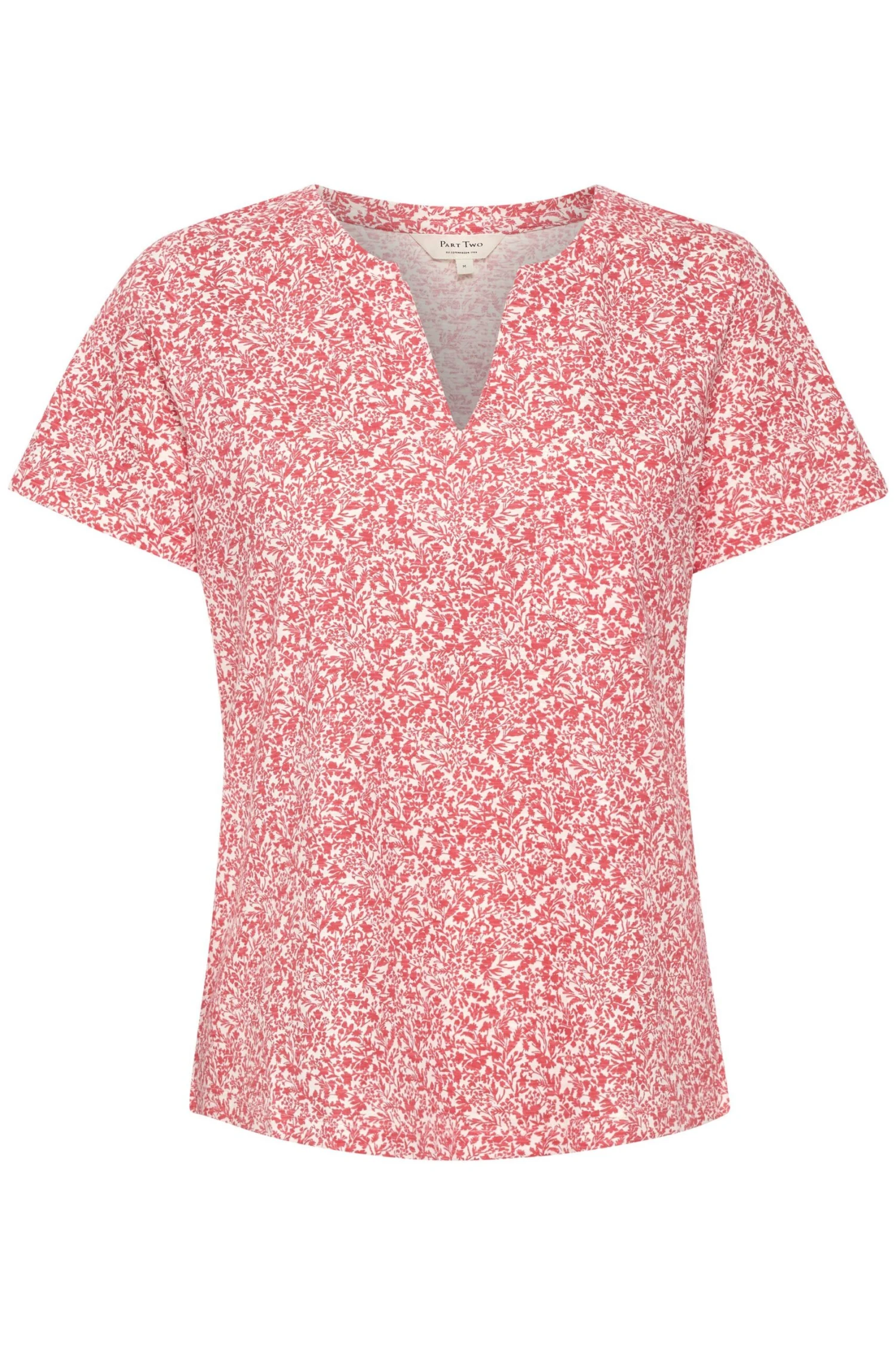 Part Two Naisten T-paita GESINA T-SHIRT Punainen Kuosi 4 Part Two Naisten T-paita GESINA T-SHIRT Punainen Kuosi - Image 2